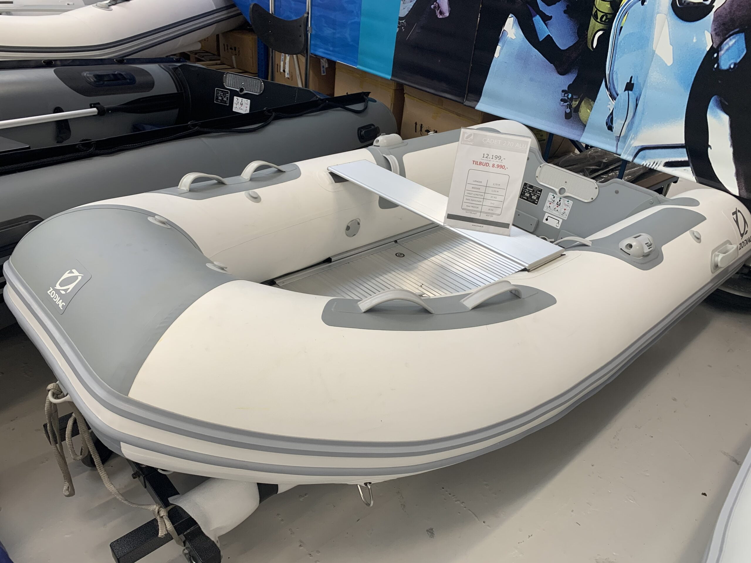 Demo Zodiac Cadet 270 Alu Uni Safe Demo Zodiac Cadet 270 Alu Uni Safe