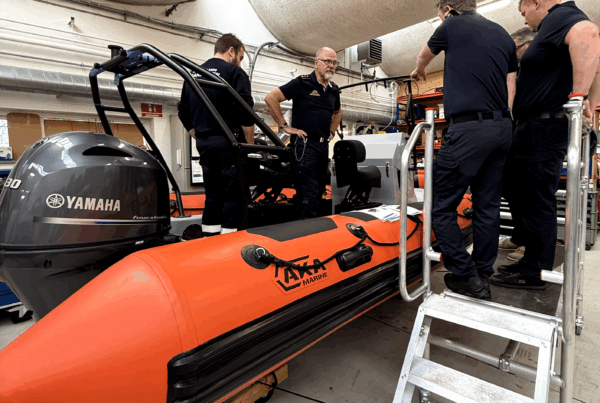 Professionel RIB med Yamaha påhængsmotor