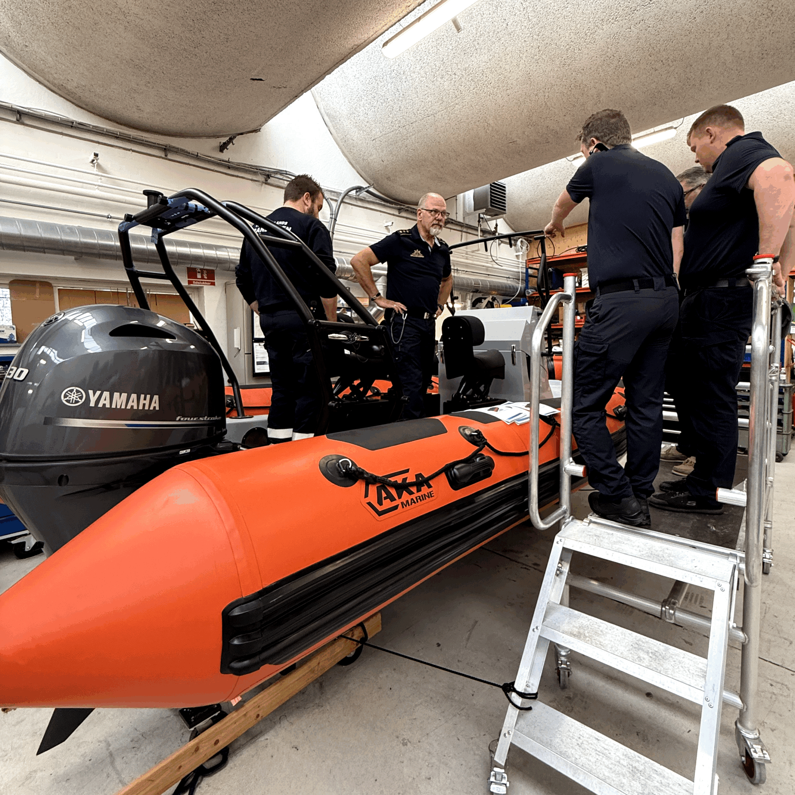 Professionel RIB med Yamaha påhængsmotor